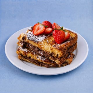 Nutella Stuffed French Toast