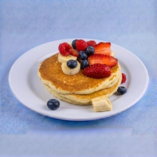 Strawberries Pancakes