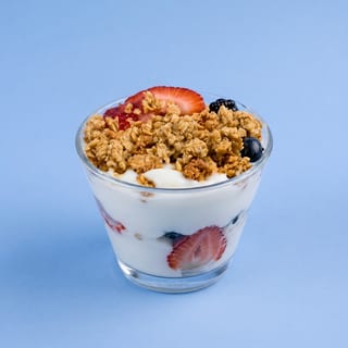 Kids' Yogurt with Berries and Granola